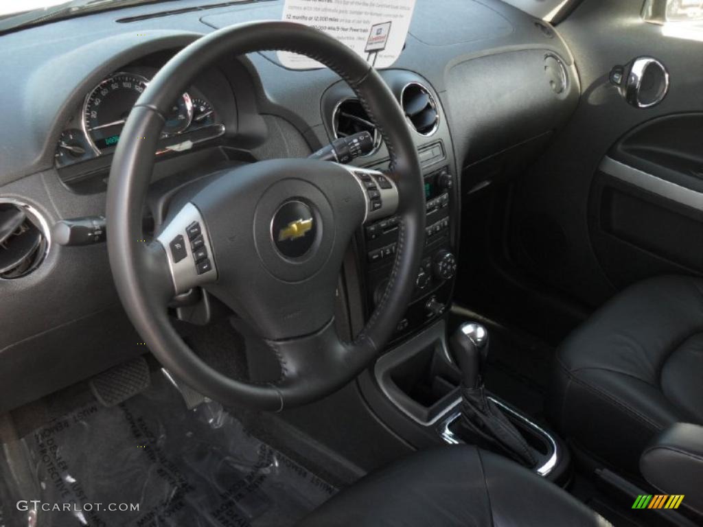 Ebony Interior 2011 Chevrolet HHR LT Photo #47020833