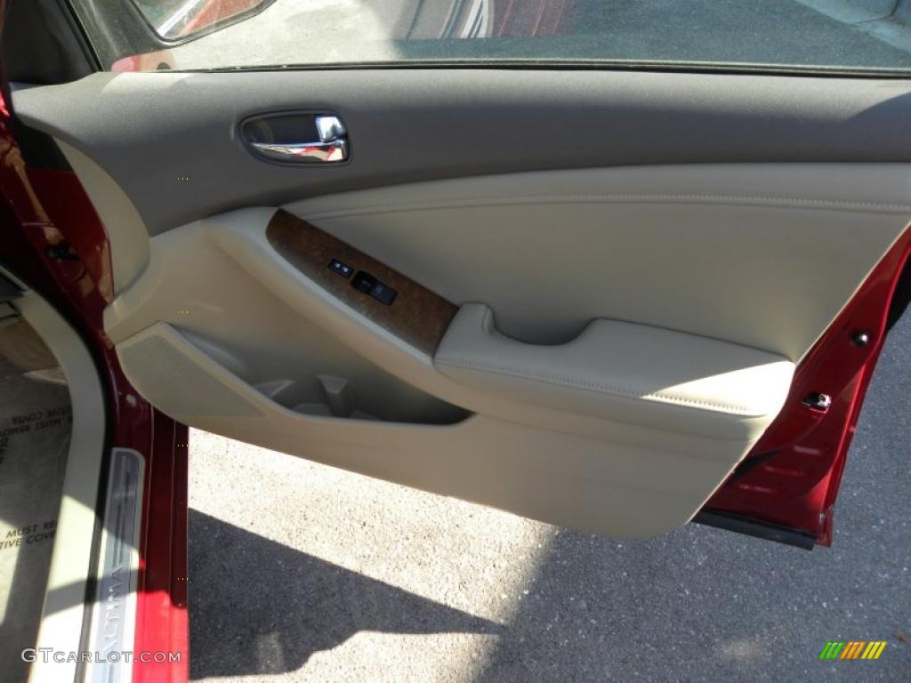 2008 Altima 2.5 SL - Pebble Beach Metallic / Blond photo #10