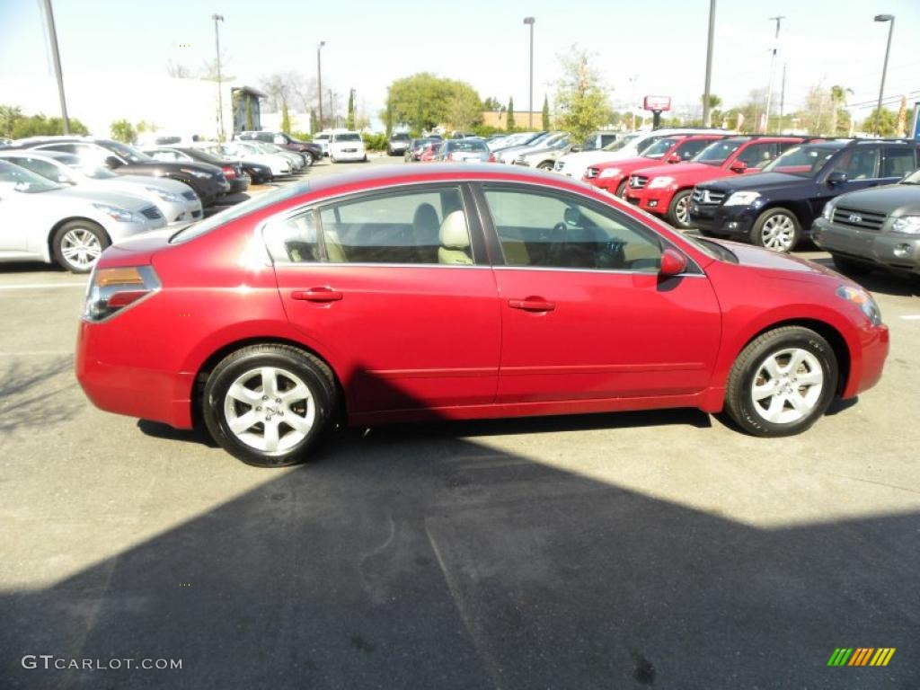 2008 Altima 2.5 SL - Pebble Beach Metallic / Blond photo #13