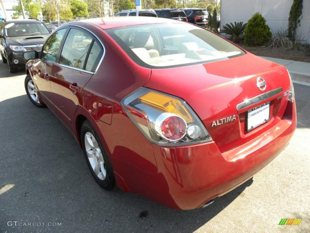 2008 Altima 2.5 SL - Pebble Beach Metallic / Blond photo #16