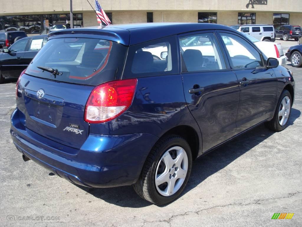 2003 Matrix  - Indigo Ink Blue Metallic / Dark Gray photo #2
