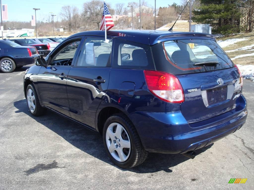 2003 Matrix  - Indigo Ink Blue Metallic / Dark Gray photo #4