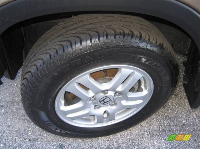2004 CR-V EX 4WD - Mojave Mist Metallic / Saddle photo #29