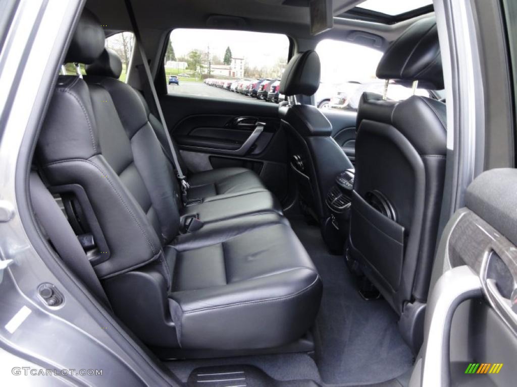 Ebony Interior 2009 Acura MDX Standard MDX Model Photo #47021520