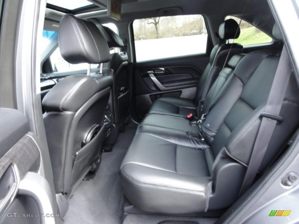 Ebony Interior 2009 Acura MDX Standard MDX Model Photo #47021580