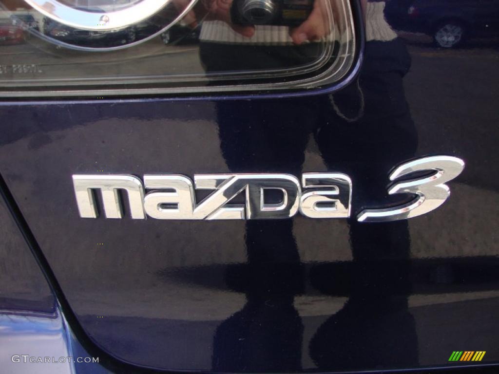 2009 MAZDA3 i Touring Sedan - Stormy Blue Mica / Beige photo #27