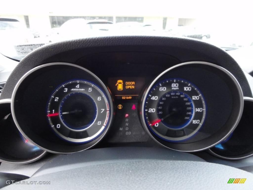 2009 Acura MDX Standard MDX Model Gauges Photo #47021823