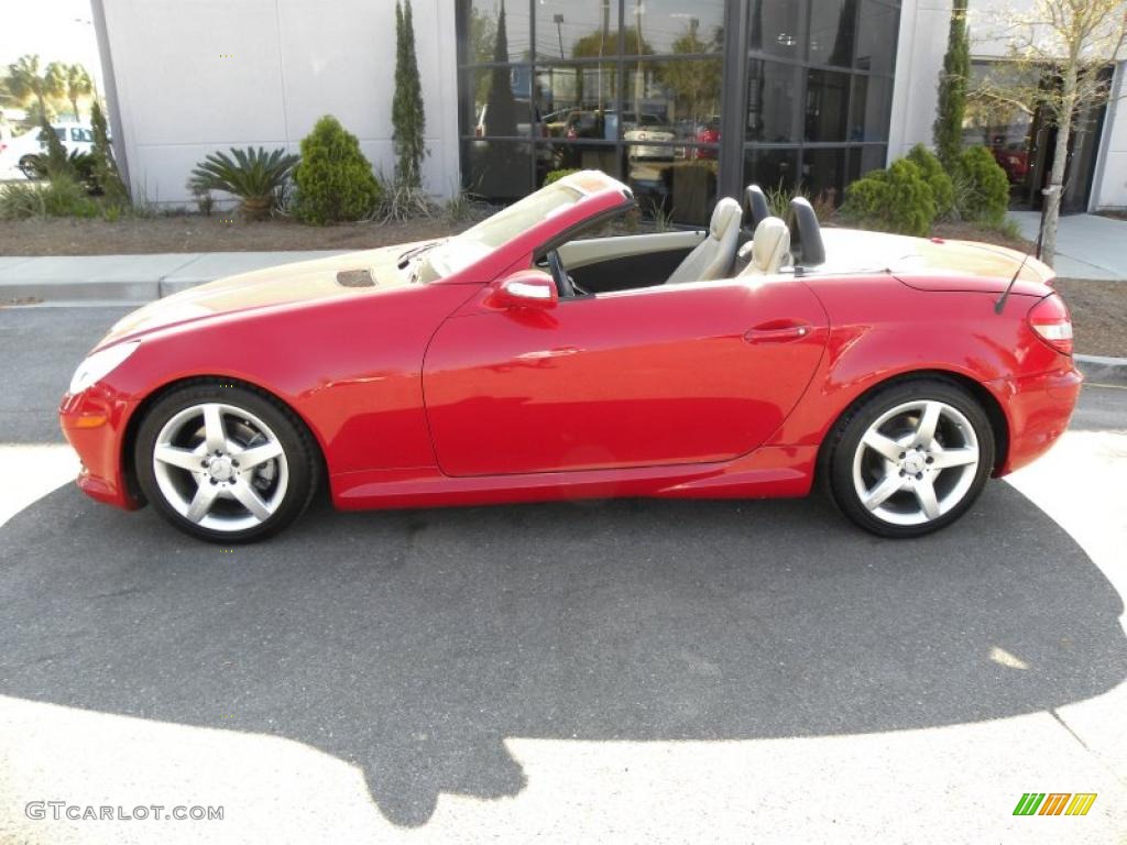 Mars Red 2008 Mercedes-Benz SLK 280 Roadster Exterior Photo #47021904
