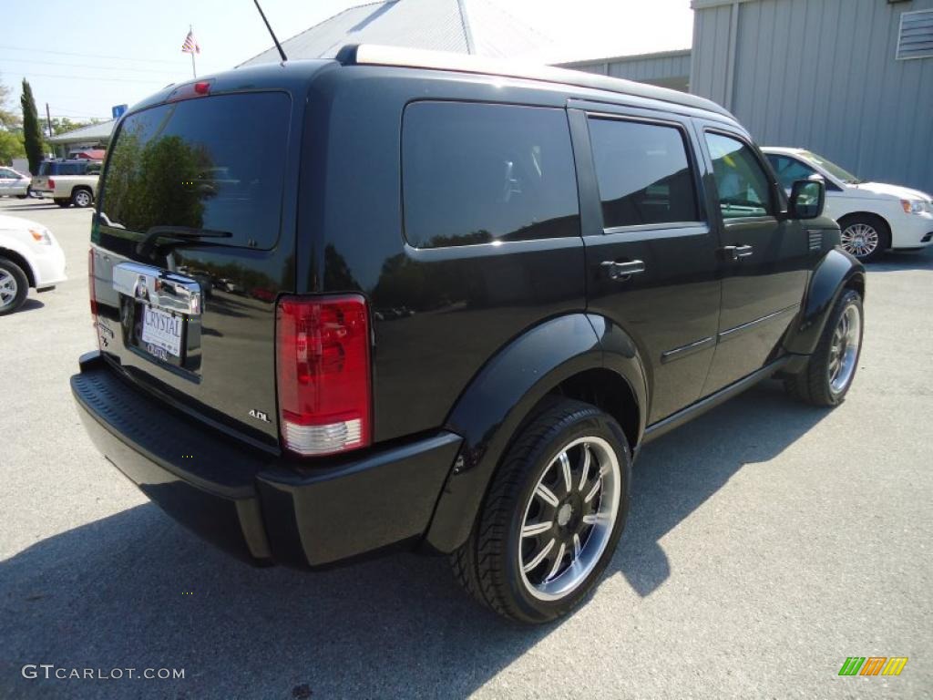 2008 Nitro R/T - Brilliant Black Crystal Pearl / Dark Slate Gray photo #12