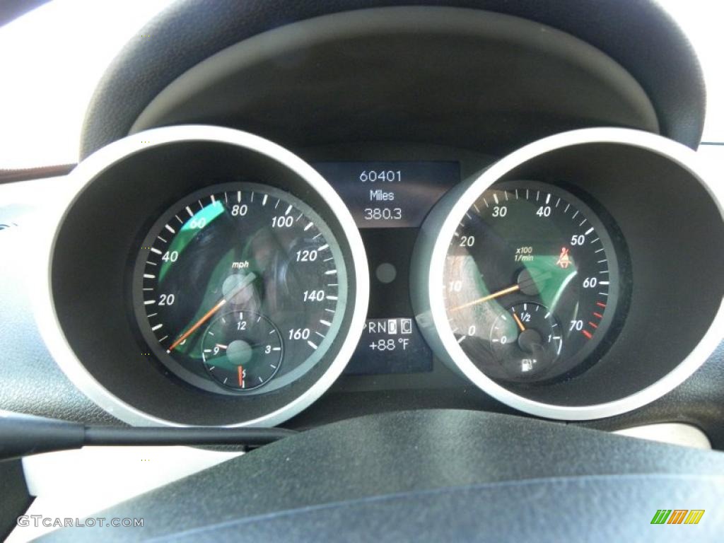 2008 Mercedes-Benz SLK 280 Roadster Gauges Photo #47022138