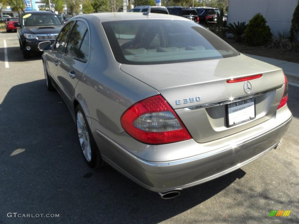 2008 E 350 Sedan - Pewter Metallic / Cashmere photo #15