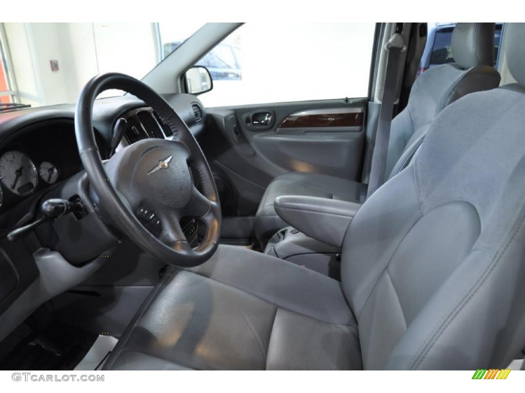 Medium Slate Gray Interior 2007 Chrysler Town & Country Limited Photo #47023215