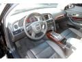 Black 2008 Audi A6 3.2 Sedan Interior