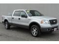 2008 Silver Metallic Ford F150 FX4 SuperCrew 4x4  photo #2