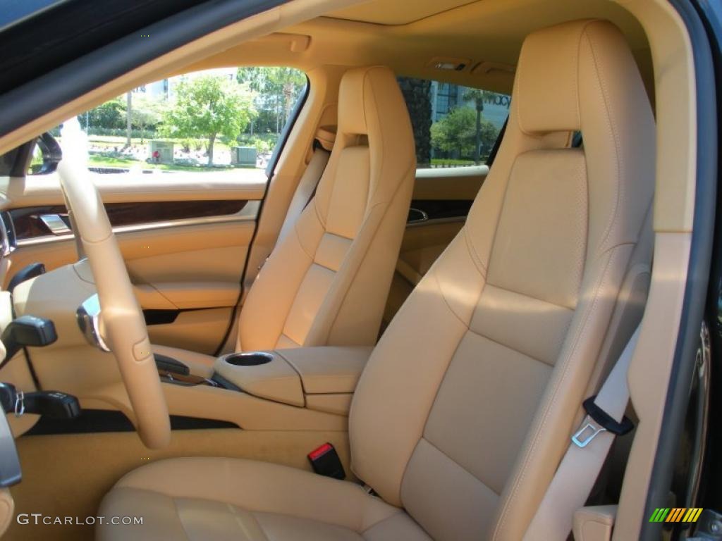 Luxor Beige Interior 2010 Porsche Panamera S Photo #47023626