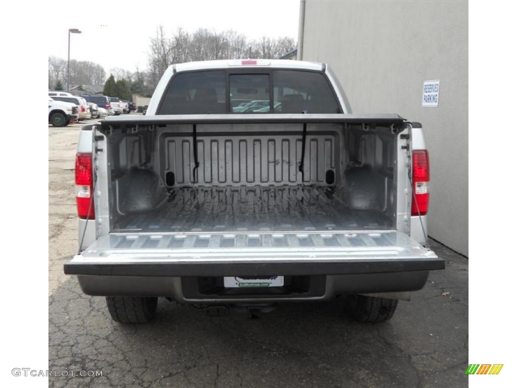 2008 F150 FX4 SuperCrew 4x4 - Silver Metallic / Black photo #28