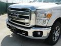 2011 White Platinum Metallic Tri-Coat Ford F250 Super Duty Lariat Crew Cab  photo #10