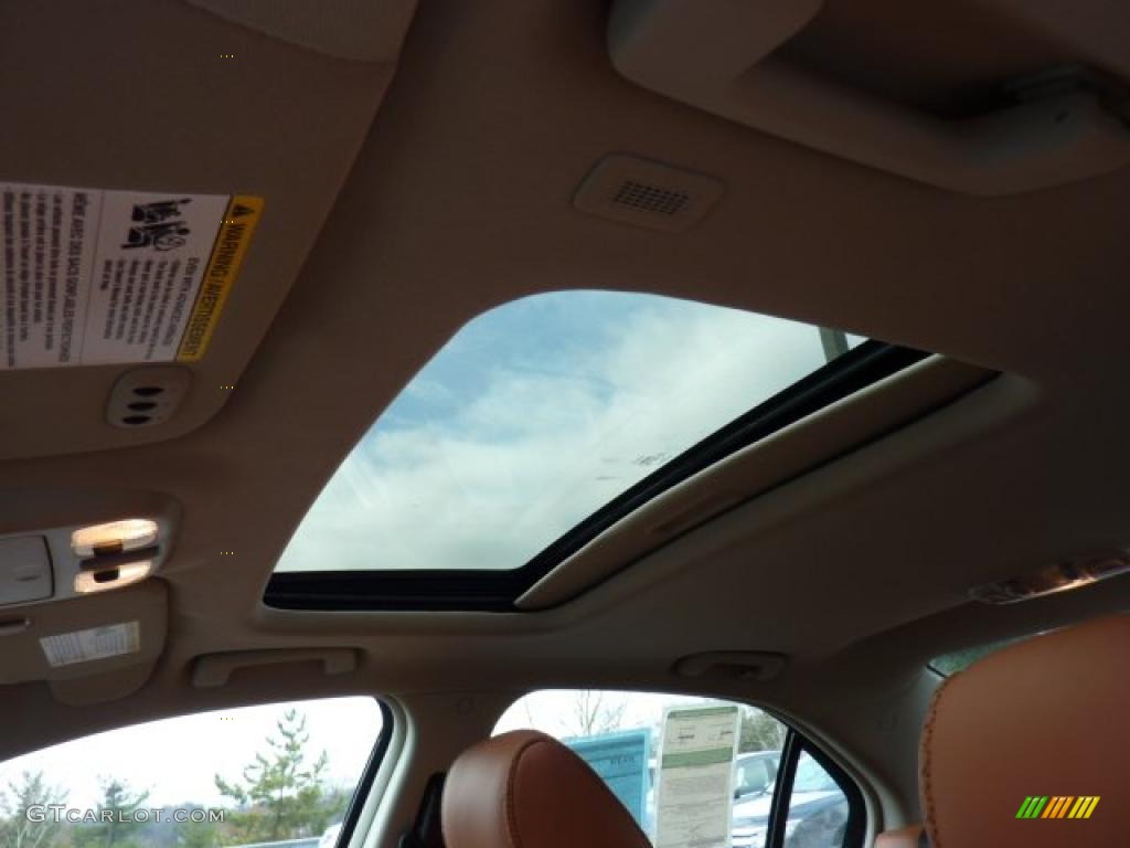 2011 Fusion SEL V6 AWD - White Suede / Ginger Leather photo #12