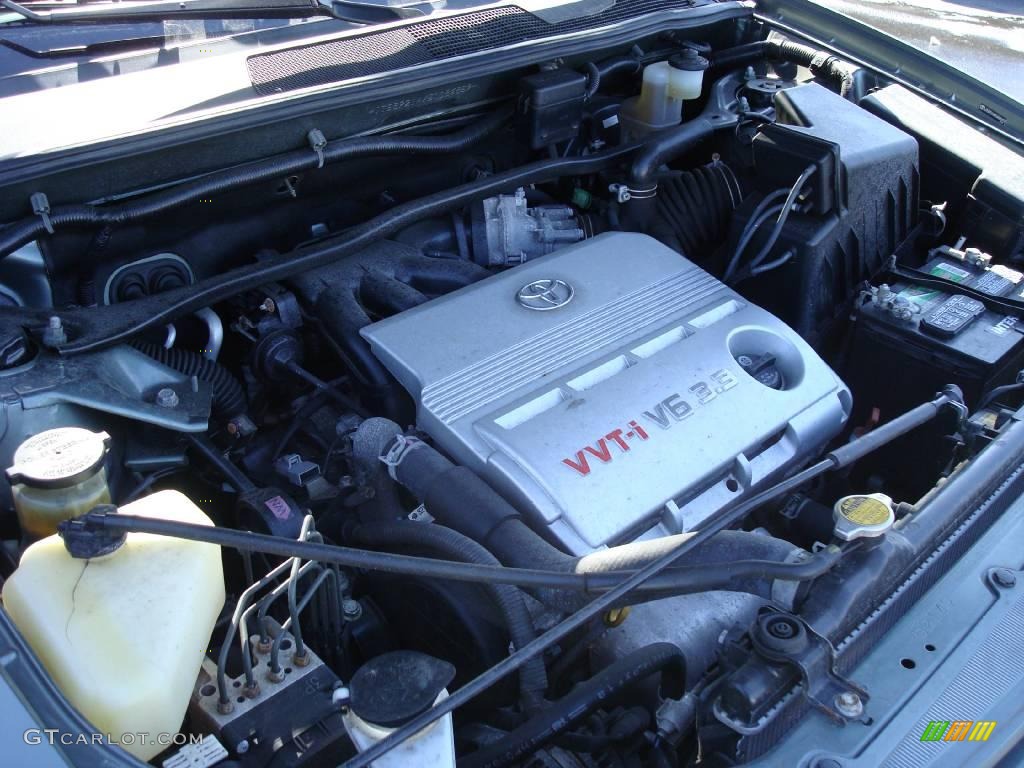 2005 Highlander V6 4WD - Oasis Green Pearl / Ivory photo #18