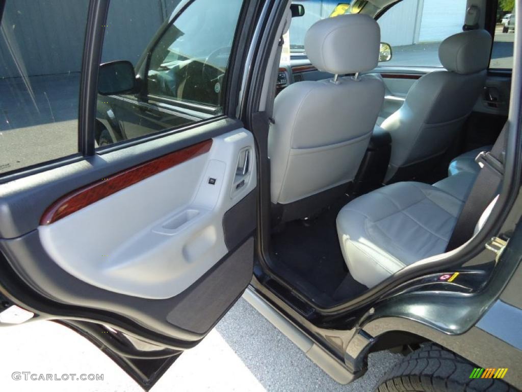 Dark Slate Gray/Light Slate Gray Interior 2003 Jeep Grand Cherokee Overland 4x4 Photo #47024547