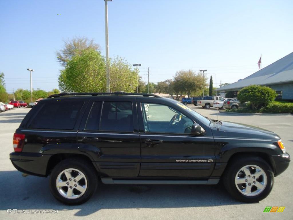 Brilliant Black 2003 Jeep Grand Cherokee Overland 4x4 Exterior Photo #47024637