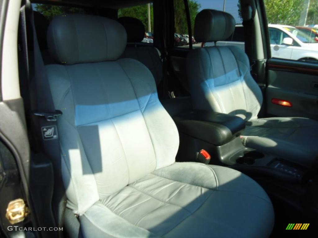 2003 Grand Cherokee Overland 4x4 - Brilliant Black / Dark Slate Gray/Light Slate Gray photo #20