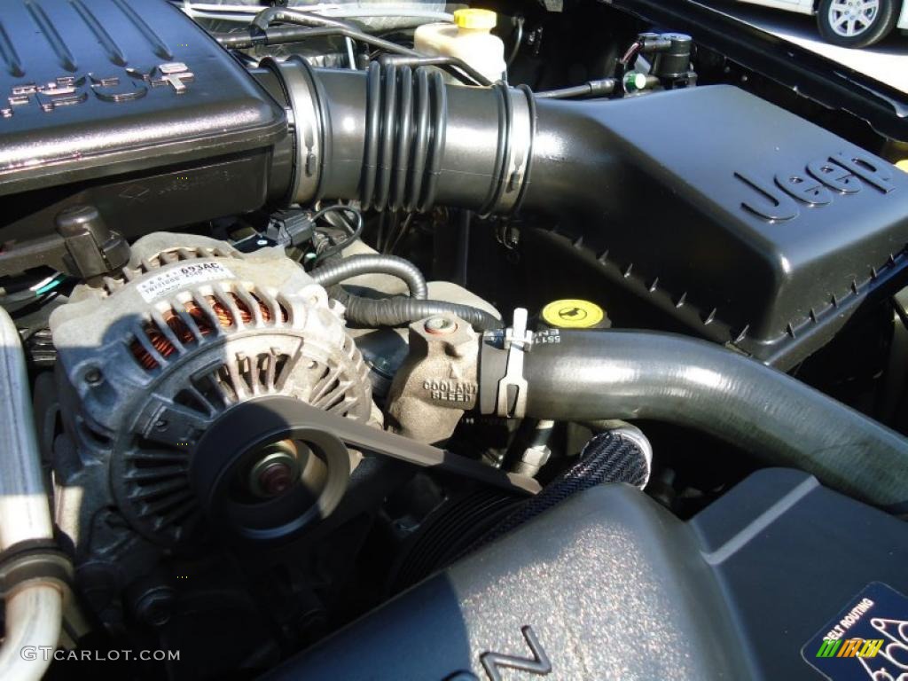 2003 Jeep Grand Cherokee Overland 4x4 4.7 Liter SOHC 16-Valve V8 Engine Photo #47024817