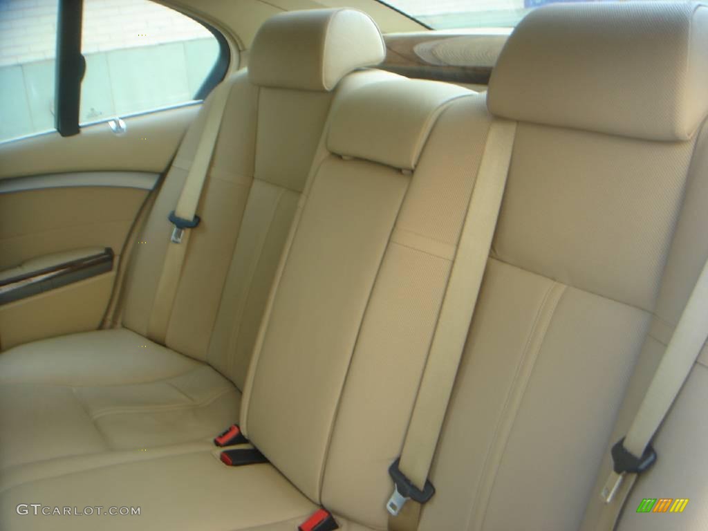 2003 7 Series 745i Sedan - Titanium Silver Metallic / Dark Beige/Beige III photo #8