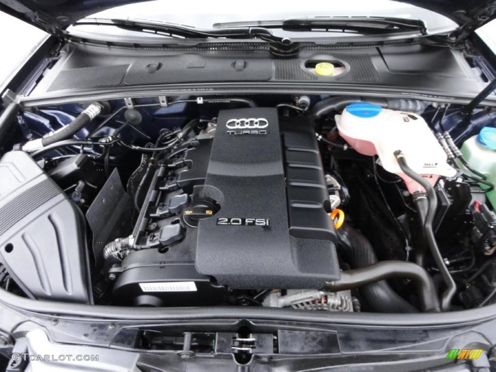 2008 Audi A4 2.0T quattro Cabriolet 2.0 Liter FSI Turbocharged DOHC 16-Valve VVT 4 Cylinder Engine Photo #47026014