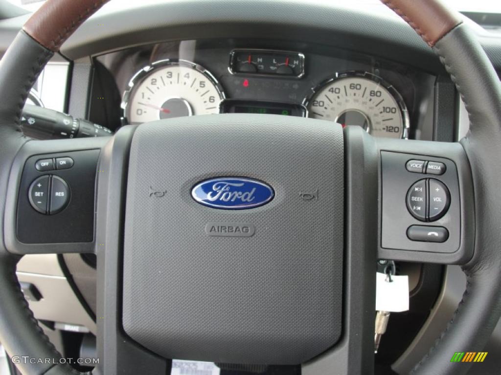 2011 Ford Expedition EL King Ranch Controls Photo #47026395