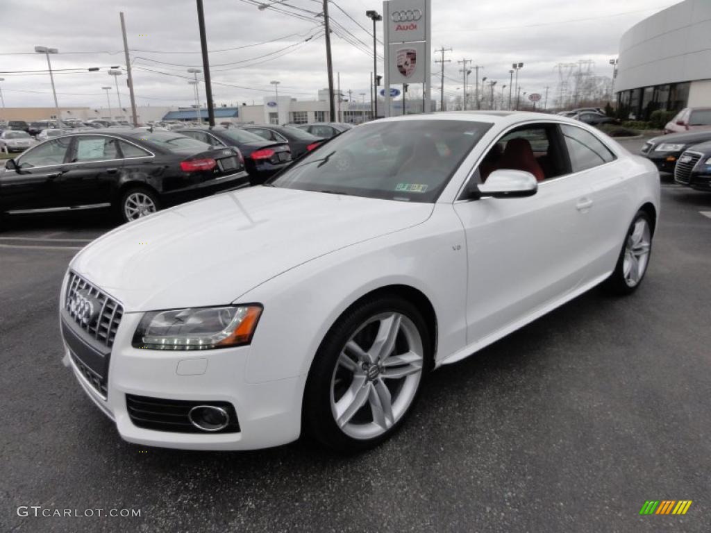 Ibis White 2011 Audi S5 4.2 FSI quattro Coupe Exterior Photo #47026806