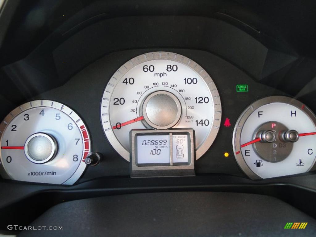 2010 Honda Pilot EX-L Gauges Photo #47026848