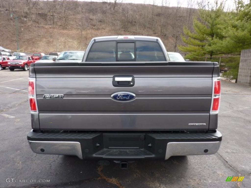 2011 F150 XLT SuperCab 4x4 - Sterling Grey Metallic / Steel Gray photo #3