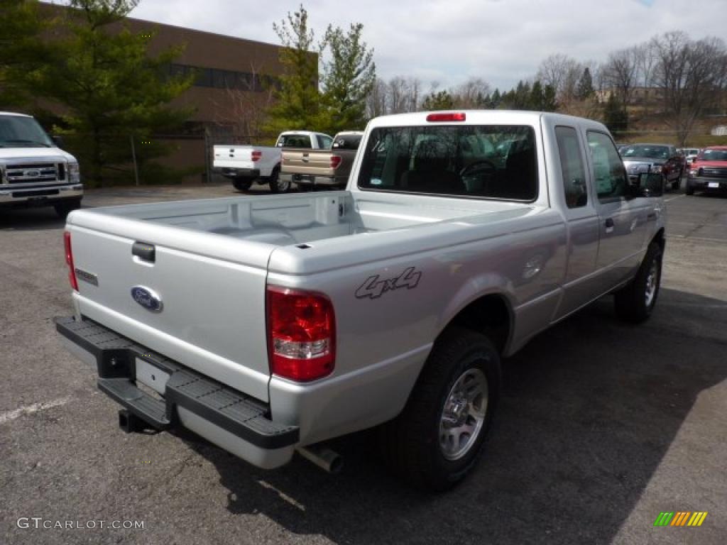 Silver Metallic 2011 Ford Ranger Sport SuperCab 4x4 Exterior Photo #47027184