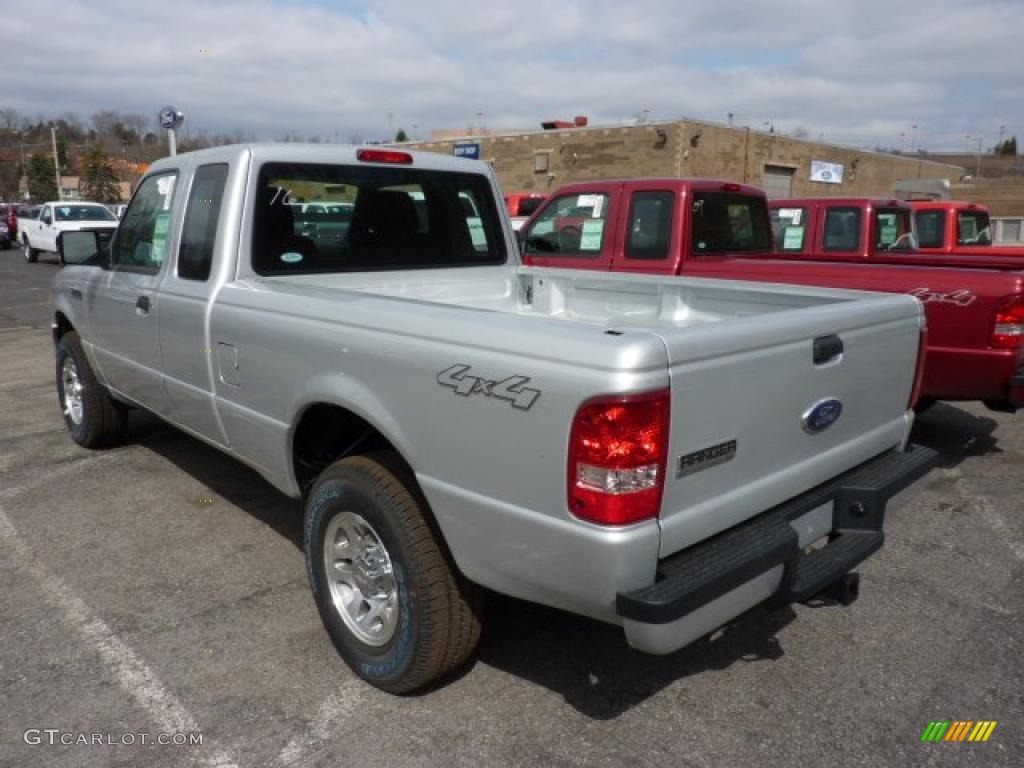 Silver Metallic 2011 Ford Ranger Sport SuperCab 4x4 Exterior Photo #47027226