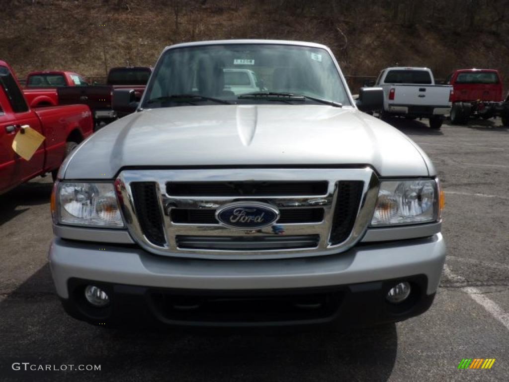 Silver Metallic 2011 Ford Ranger Sport SuperCab 4x4 Exterior Photo #47027247