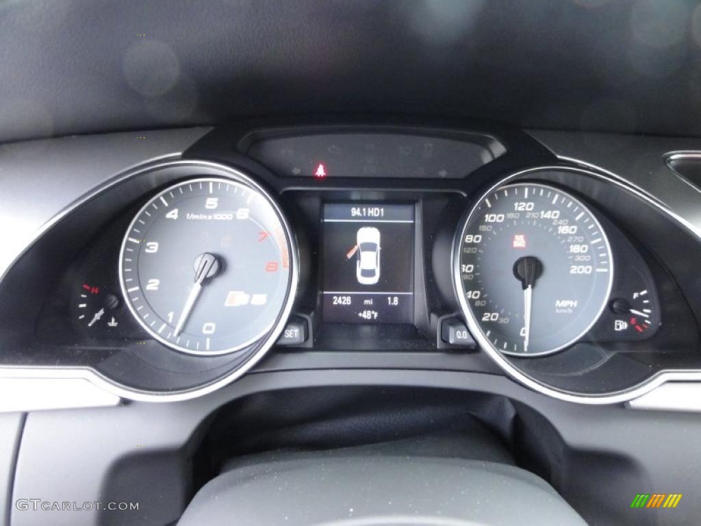 2011 Audi S5 4.2 FSI quattro Coupe Gauges Photo #47027334