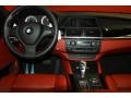 2011 BMW X6 M Sakhir Orange Full Merino Leather Interior Dashboard Photo