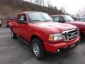 Torch Red 2011 Ford Ranger XLT SuperCab 4x4 Exterior