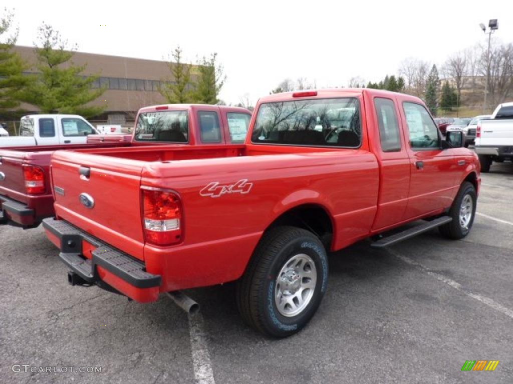 Torch Red 2011 Ford Ranger XLT SuperCab 4x4 Exterior Photo #47027607
