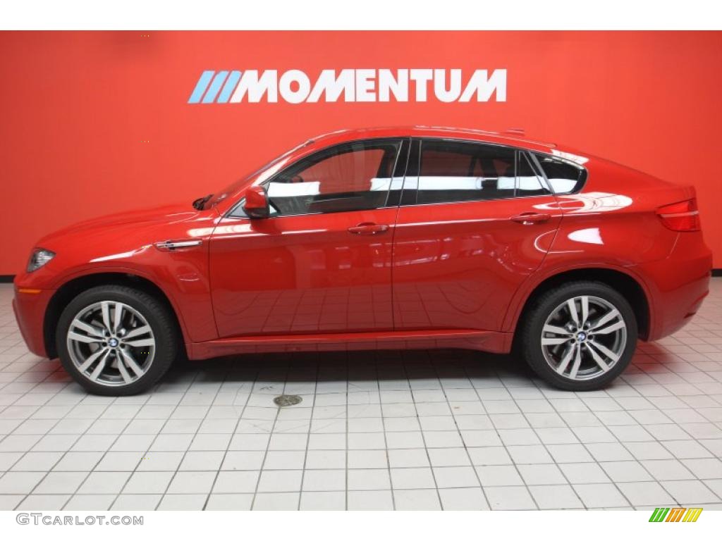 2011 X6 M M xDrive - Melbourne Red Metallic / Sakhir Orange Full Merino Leather photo #22