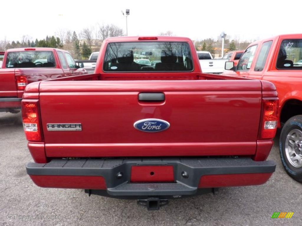 2011 Ranger XLT SuperCab - Redfire Metallic / Medium Dark Flint photo #3