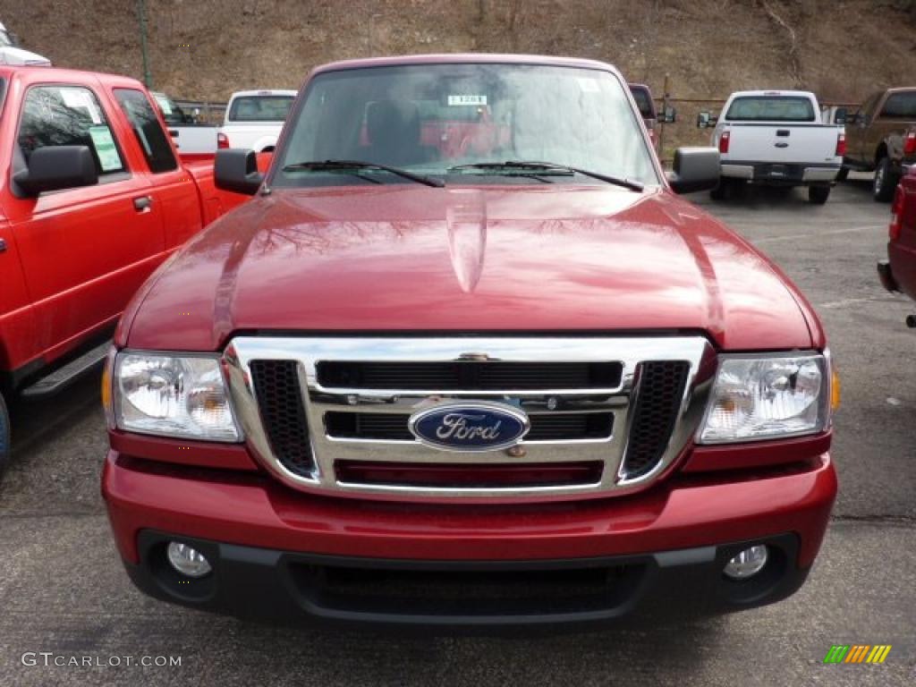 Redfire Metallic 2011 Ford Ranger XLT SuperCab Exterior Photo #47027862