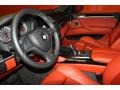 Sakhir Orange Full Merino Leather Interior Photo for 2011 BMW X6 M #47027982