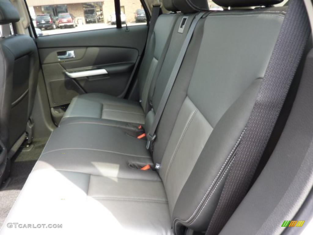 Charcoal Black/Silver Smoke Metallic Interior 2011 Ford Edge Sport AWD Photo #47028129