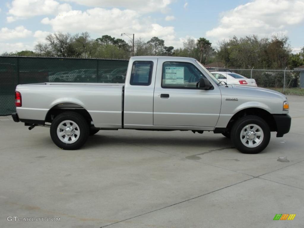 Silver Metallic 2011 Ford Ranger XL SuperCab Exterior Photo #47028291
