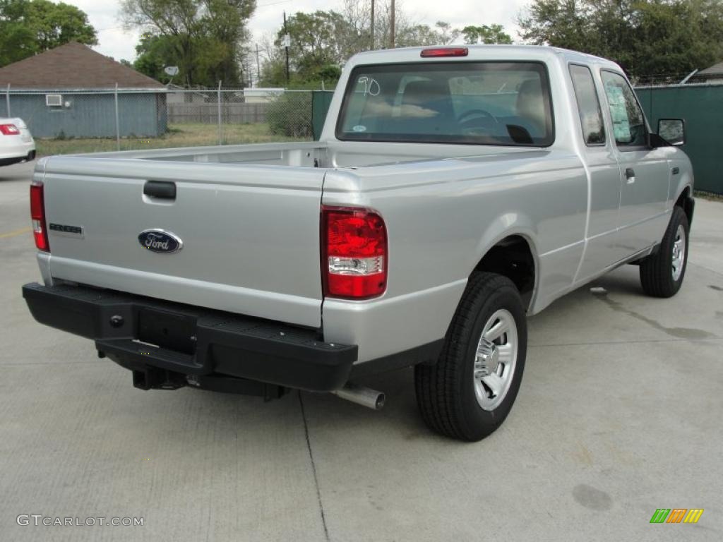 Silver Metallic 2011 Ford Ranger XL SuperCab Exterior Photo #47028306