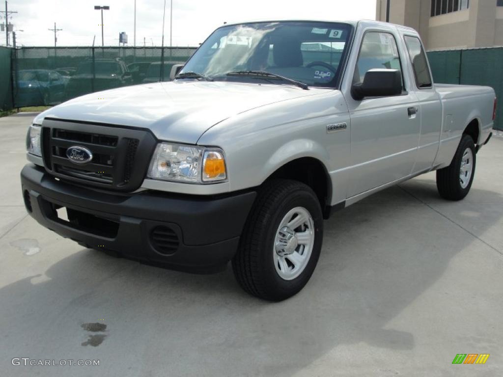 Silver Metallic 2011 Ford Ranger XL SuperCab Exterior Photo #47028360