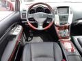 Black 2008 Lexus RX 350 AWD Steering Wheel