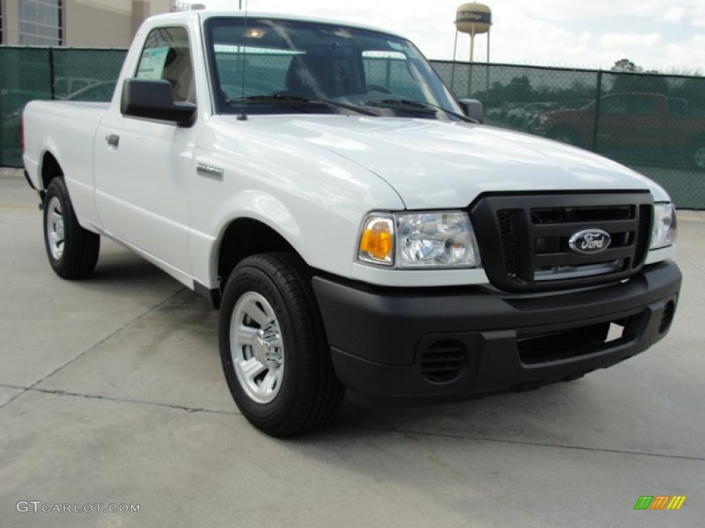 Oxford White 2011 Ford Ranger XL Regular Cab Exterior Photo #47028708